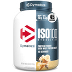Buy now Dymatize ISO100 Whey Protein Powder Isolate, Gourmet Chocolate, 25g of Protein, 5 Pound, 5.5g BCAAs, Less Than 120 Cal., Gluten Free, 1g Fat, 1g Sugar, 2g Carb (71 Servings) at indiglob india