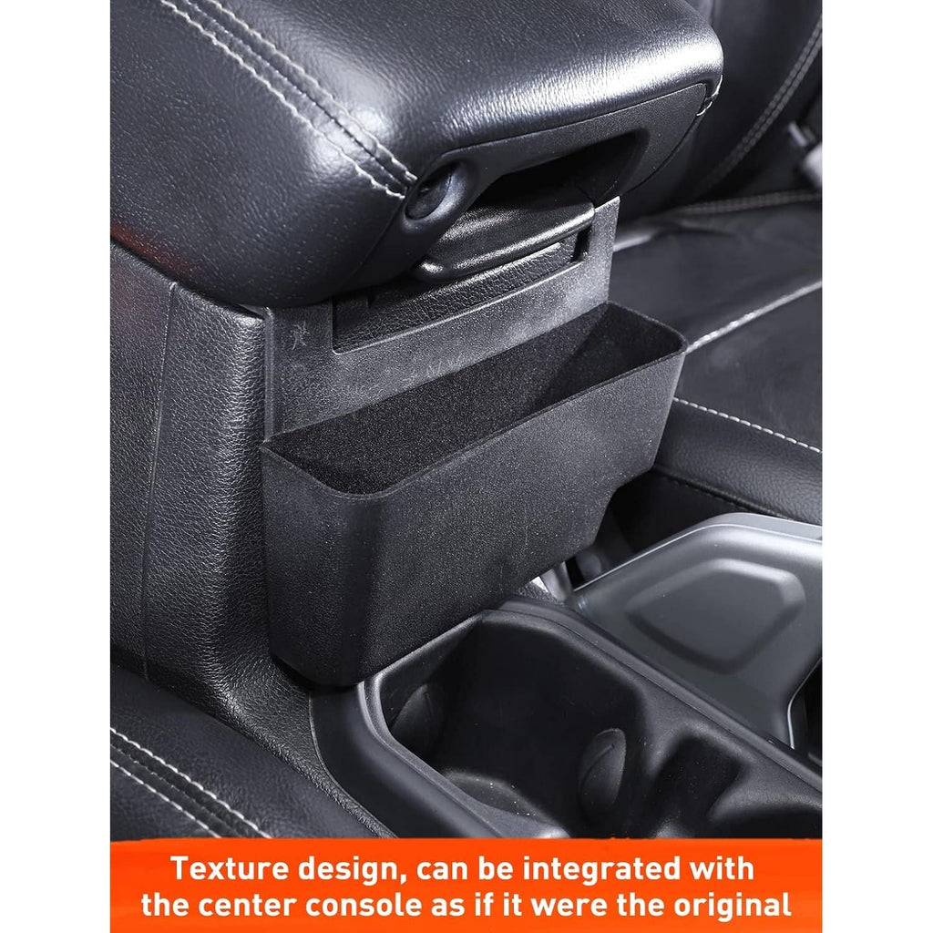Buy now Savadicar Center Console Hanging Storage Organizer, Armrest ABS Tray Compatible with 2018-2025 Jeep Wrangler JL JLU 4XE and Jeep Gladiator JT, Interior Accessories, Black at indiglob india