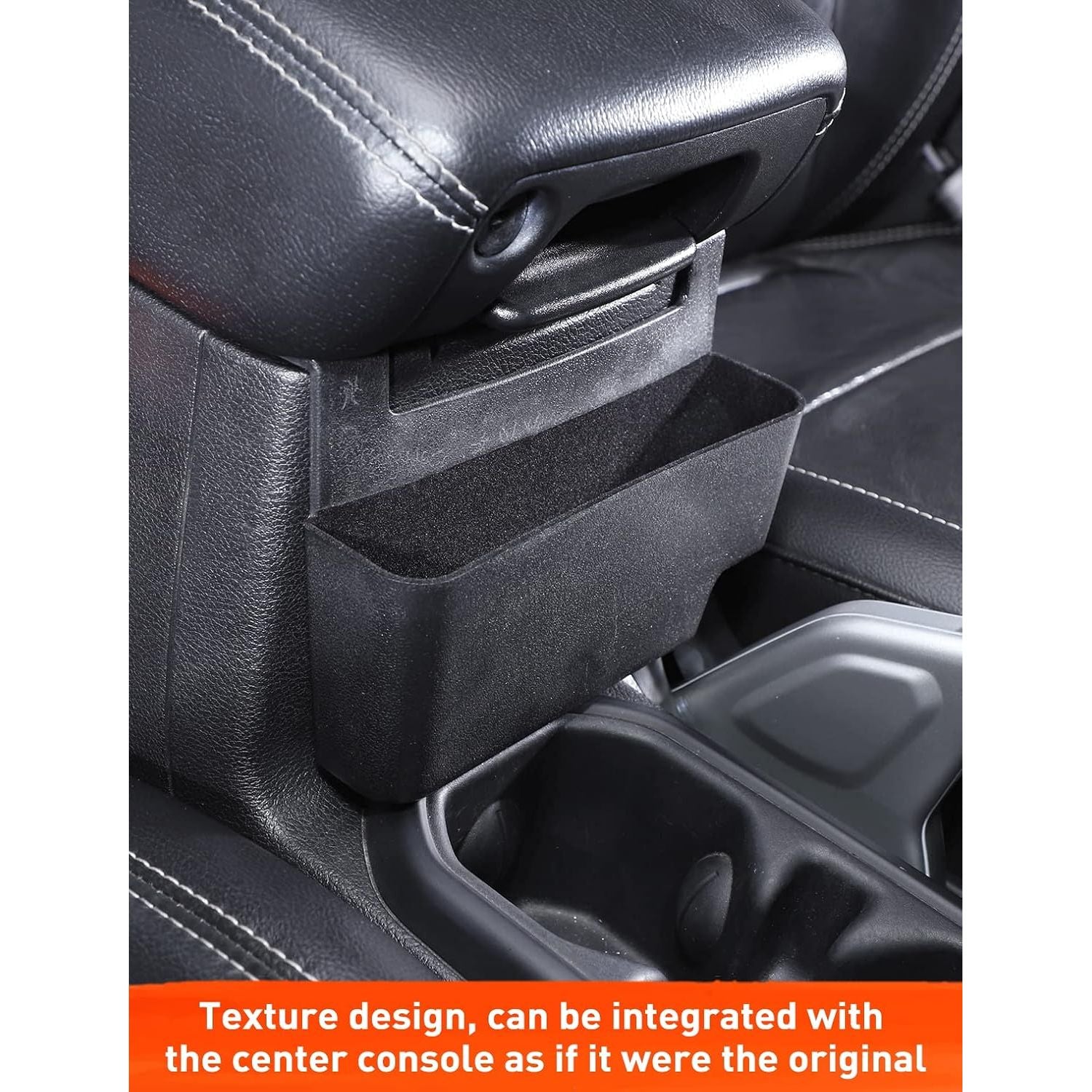 Buy now Savadicar Center Console Hanging Storage Organizer, Armrest ABS Tray Compatible with 2018-2025 Jeep Wrangler JL JLU 4XE and Jeep Gladiator JT, Interior Accessories, Black at indiglob india