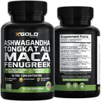 Ashwagandha 30:1,Tongkat Ali 100:1, Maca Root 20:1 & Fenugreek 10:1 Extract