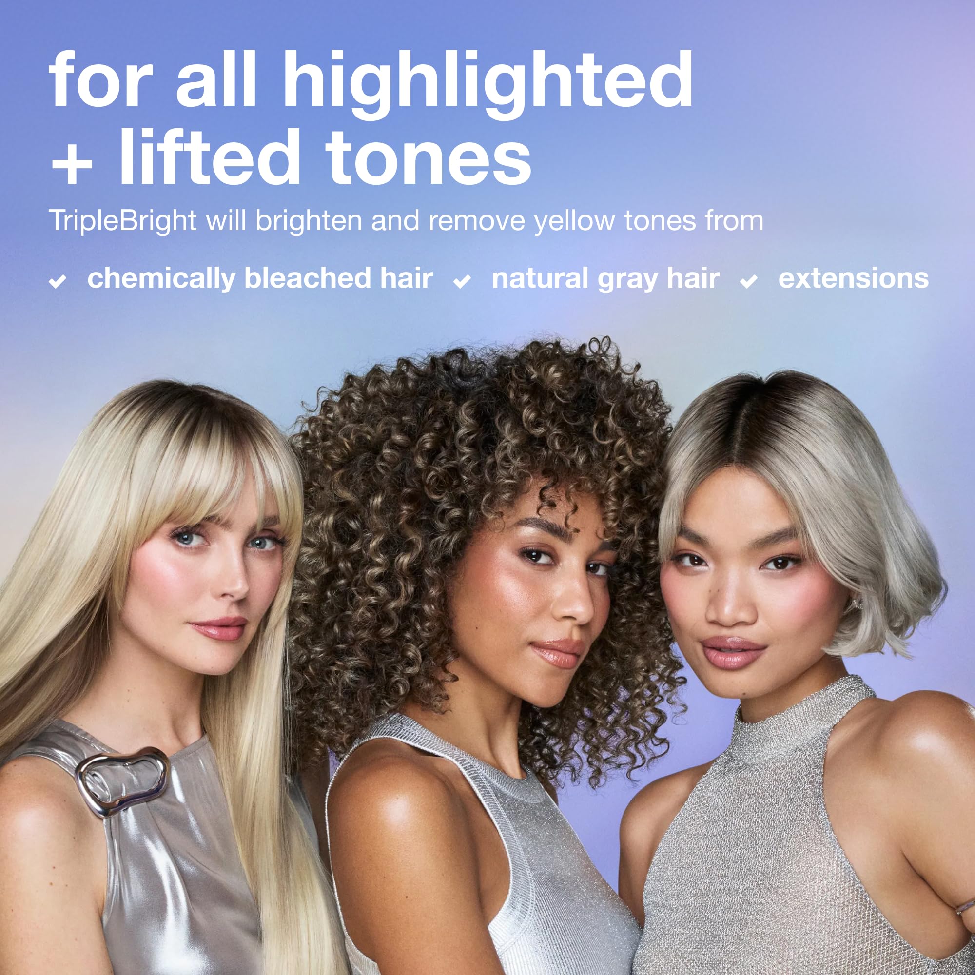 K18 TripleBright Oxidation Defense Purple Shampoo - Non-Staining Blonde Shampoo Removes + Helps Prevent Brass for Brighter, Longer-Lasting Blonde - For All Highlighted + Lifted Hair Tones (4.2 Fl oz)