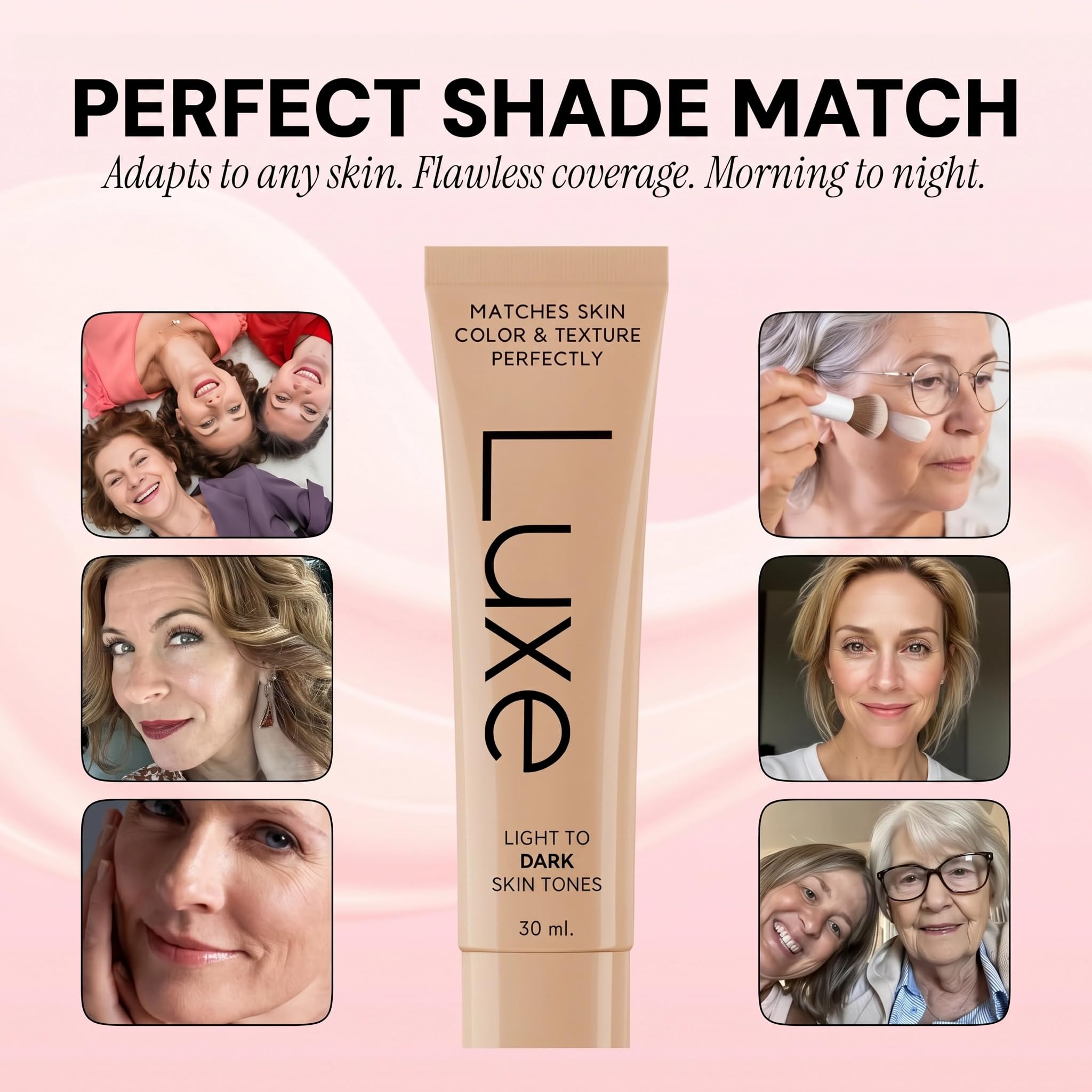 Luxe Color Changing Foundation – Medium
