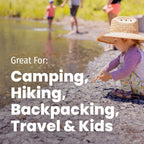 PACT Bathroom Wipes | Compressed Toilet Wipes for Camping & Backpacking