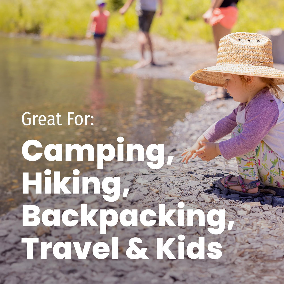 PACT Bathroom Wipes | Compressed Toilet Wipes for Camping & Backpacking