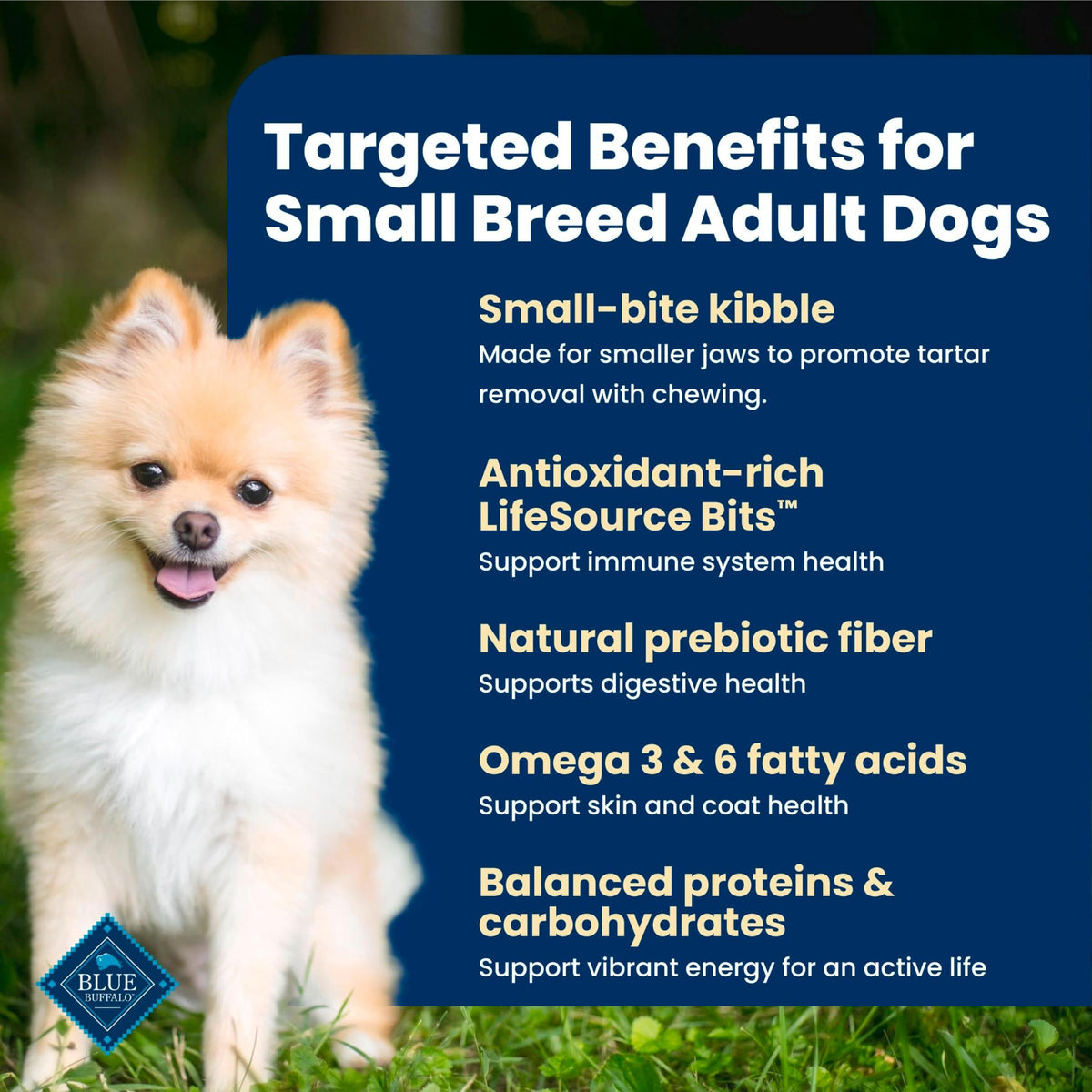 Blue Buffalo Life Protection Formula Small Bite Chicken Dry Dog Food, 30 lb
