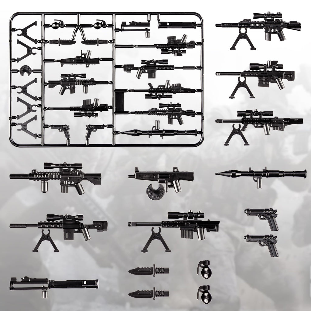 Buy now 83 Pcs Toy Soldiers Figures US Army Battle Toy Set - Weapons Pack Military Weapon Battle Building Blocks Compatible with Major Brand, 3 Years Old and up at indiglob india