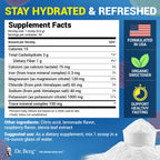 Buy now Dr. Berg Zero Sugar Hydration Keto Electrolyte Powder - Enhanced w/ 1000 mg of Potassium & Real Pink Himalayan Salt (NOT Table Salt) - Raspberry & Lemon Flavor Hydration Drink Supplement - 50 Servings at indiglob india