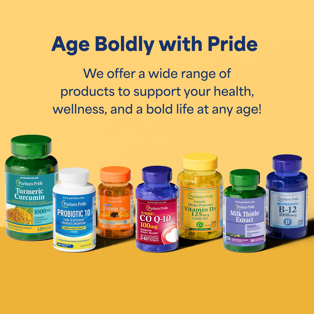 Puritan's Pride Zeaxanthin 4mg with Lutigold™ Lutein 10mg Carotenoids