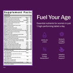New Chapter Every Woman's One Daily Multivitamin, 72 Tablets | Whole-Food Fermented Nutrients for Bone, Cellular Energy, and Immune Support, No Added Sugar, Vegetarian and Gluten Free