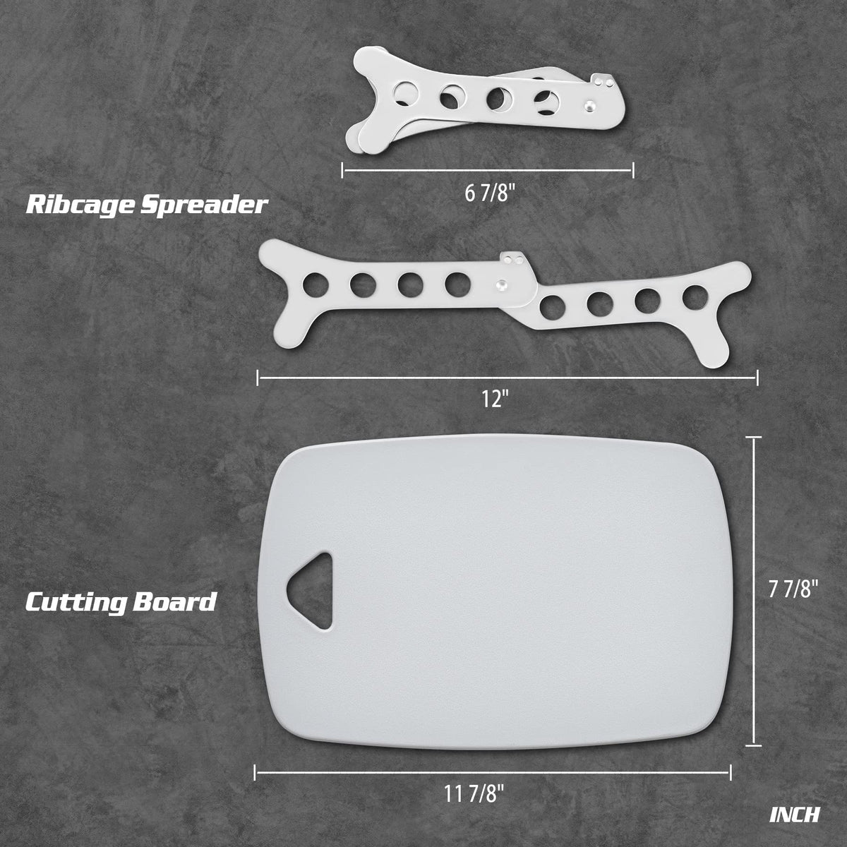 KNINE OUTDOORS Hunting Deer Knife Set Field Dressing Kit
