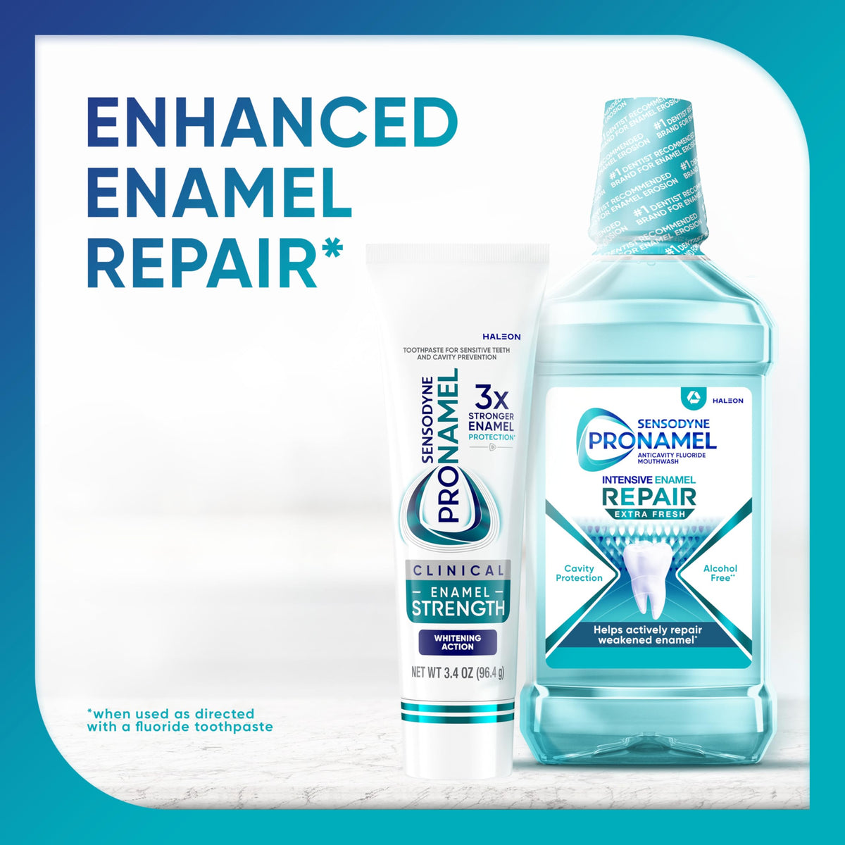 Pronamel Clinical Enamel Strength Whitening Action Toothpaste, 3.4 oz x 3