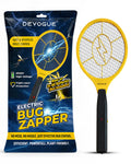 DEVOGUE® Electric Fly Swatter Bug Zapper Battery Operated Flies Killer Indoor and Outdoor Pest Control Mosquito Zapper and Insect Catcher Racket