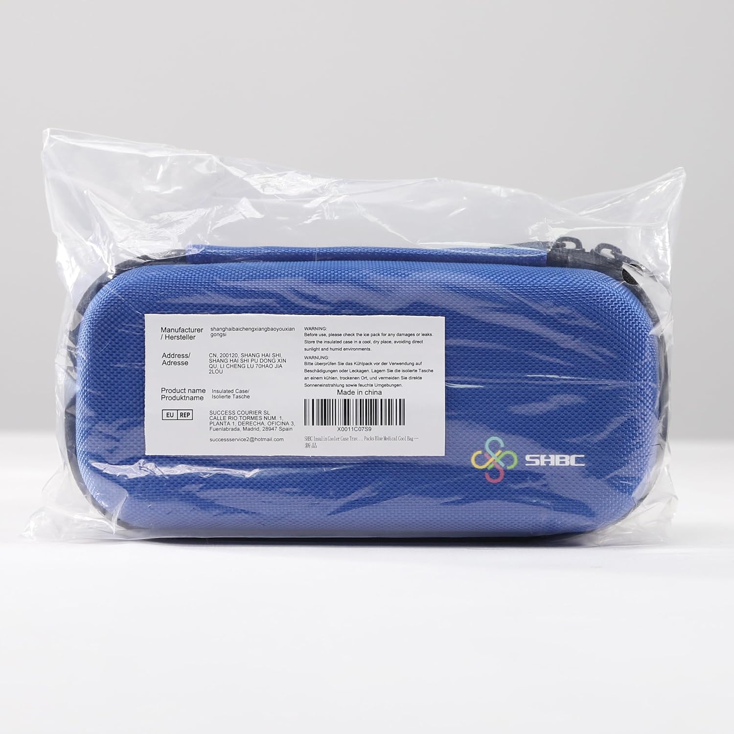 Buy now SHBC Insulin Cooler Travel Case for Diabetic Organize Medication Insulated Cooling Bag with 2 Ice Packs Blueâ€¦ at indiglob india