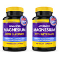 InnovixLabs Advanced 2-in-1 Magnesium Glycinate & Magnesium Malate 210mg Capsules, High Absorption Chelated Magnesium Supplement, Supports Relaxation Sleep Muscle & Bone Health, Vegan, 150-Day Supply