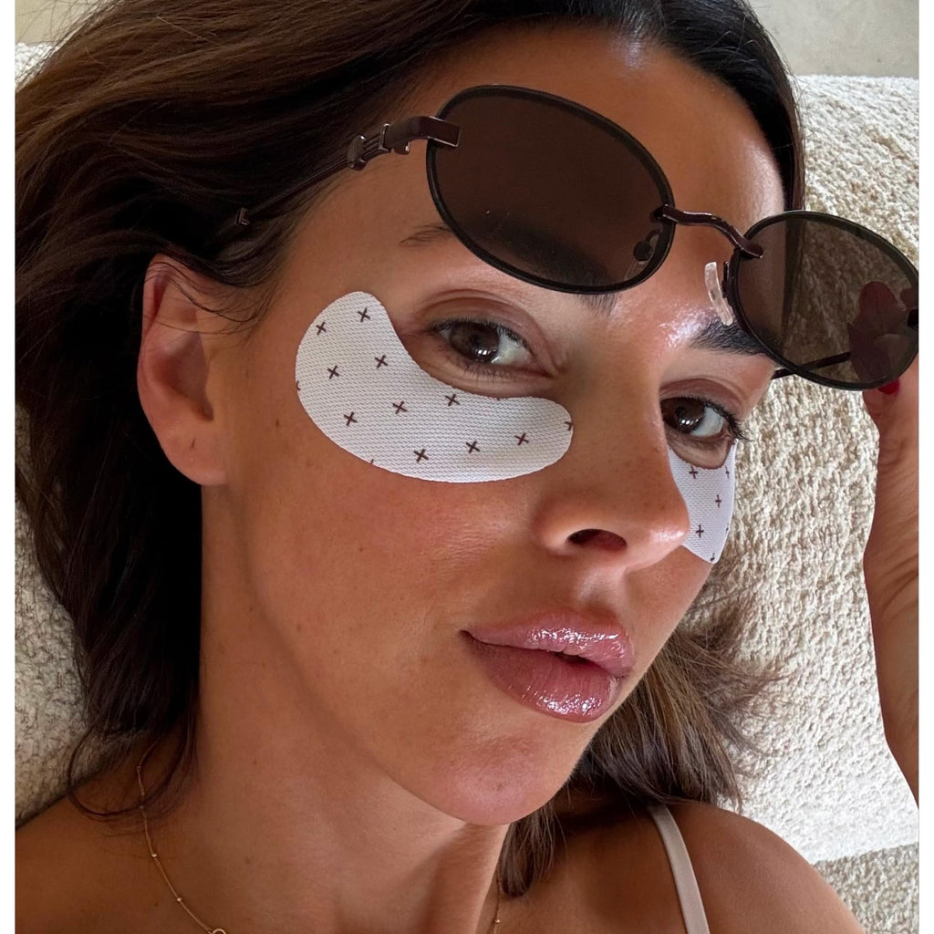 + Lux Unfiltered - Iced Latte Cooling Under Eye Patches - Eye Masks | Caffeine, Niacinamide & Hyaluronic Acid Eye Mask (10 Pairs) - Depuffs, Brightens Dark Circles, Hydrates - Vegan, Cruelty-Free