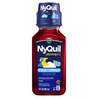 Buy now Vicks NyQuil Children's, Nighttime Cold & Cough Multi-Symptom Relief, Relieves Sneezing, Runny Nose, Cough, Berry Flavor, 8 Fl Oz at indiglob india
