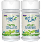 NOW Foods BetterStevia Organic Zero-Calorie Extract Powder, Keto Friendly, Suitable for Diabetics, No Erythritol, 4-Ounce