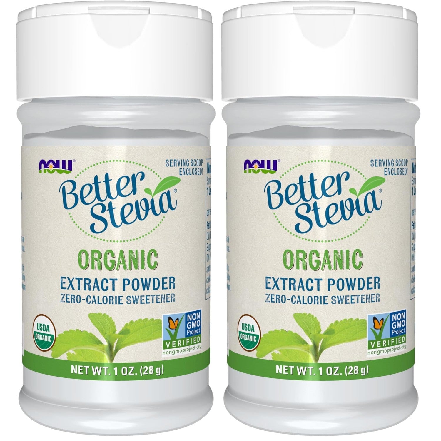 NOW Foods BetterStevia Organic Zero-Calorie Extract Powder, Keto Friendly, Suitable for Diabetics, No Erythritol, 4-Ounce