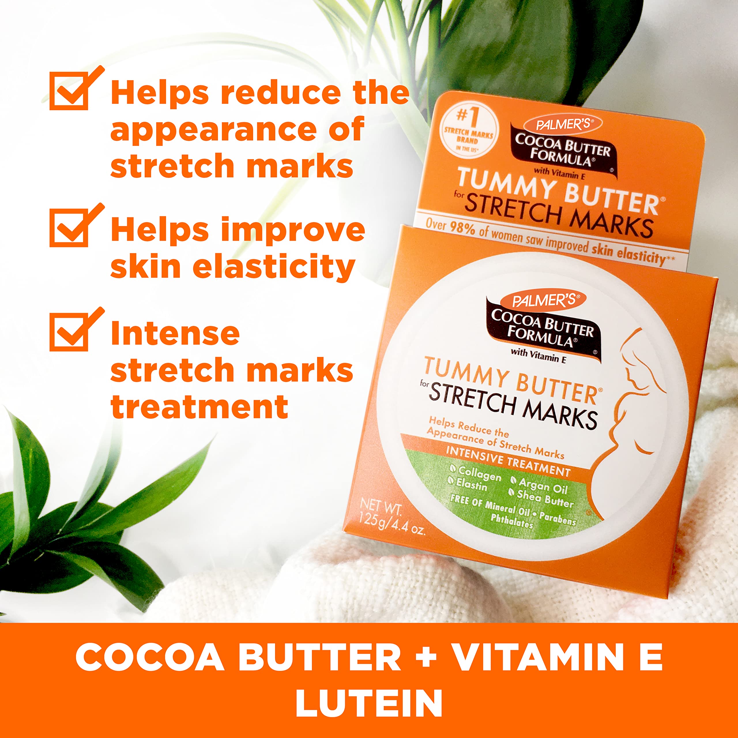 Palmer's Pregnancy Essentials Skin Care Kit, Cocoa Butter Formula (4 Piece) | Includes Massage Lotion, Massage Cream, Tummy Butter and Skin Therapy Oil for Stretch Marks, the ideal gift for mom to be