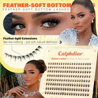 Premium imported Calphdiar bottom lash clusters for soft, natural definition. Perfect for daily and party looks.
