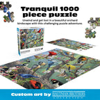 Buy now Buffalo Games - Birds in an Orchard - Hautman - 1000 Piece Jigsaw Puzzle for Adults, Challenging Bird Puzzle for Game Nights, Finished Size 26.75 x 19.75, Made in the USA at indiglob india