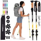Buy now TrailBuddy Trekking Poles â€“ Lightweight 7075 Aluminum Hiking Poles for Women, Men & Seniors â€“ Collapsible or Foldable Walking Sticks for Travel, Trails & Balance at indiglob india
