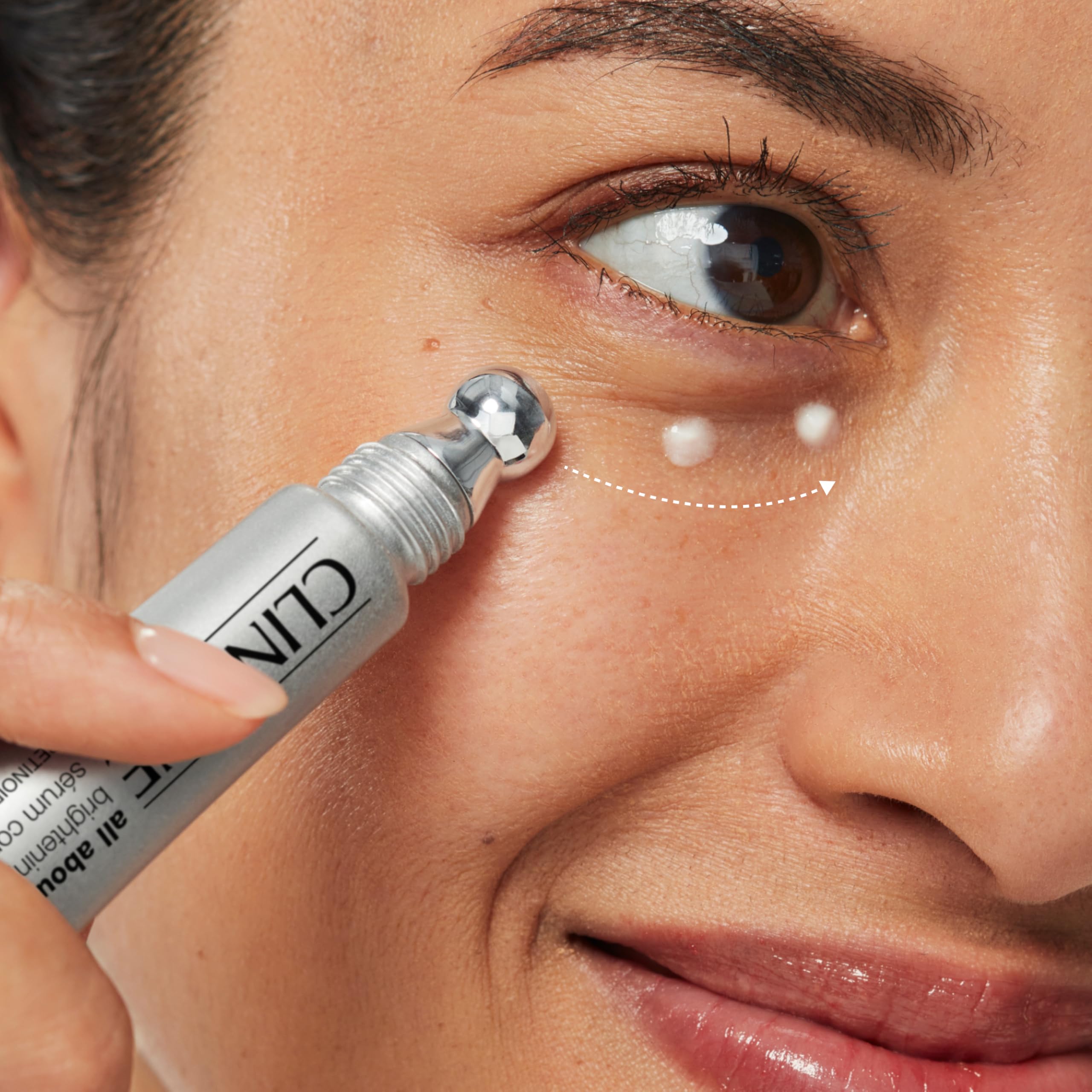 Buy now Clinique All About Eyes Brightening Serum Concentrate With Vitamin C, Hyaluronic Acid + Retinol | Hydrating + Reduces Dark Circles, 0.34 Fl Oz at indiglob india