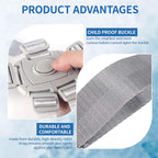High Chair Straps Replacement Compatible with Ingenuity Graco High Chair, 5 Point Harness HighChair Straps Fit for Ingenuity, Adjustable Safety Belt High Chair Accessories for Most High Chairs