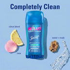Secret Outlast Antiperspirant Deodorant for Women, 72hr Sweat & Odor Protection, PH Balancing Minerals, Invisible Solid, Completely Clean Scent, 2.6 oz (Pack of 2)
