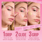 Buy now Maybelline Grippy Serum Primer, Hydrating Makeup Primer with 2% Niacinamide For Up To 24HR Make Up Wear, Clear, 1 Count at indiglob india