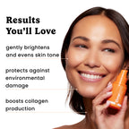 Timeless 10% Vitamin C + E Ferulic Acid Serum, Vegan, 1.7 fl oz | Ferulic Acid Face Serum for Dull Skin, Advanced Skincare Formula, Brightening, Antioxidant-Rich, Gentle and Vegan