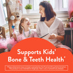 L'il Critters Kids Calcium and Vitamin D3 Gummies | 120 Gummy Vitamins | Assorted Fruit Flavors | Gluten-Free Children's Bone and Teeth Supplement