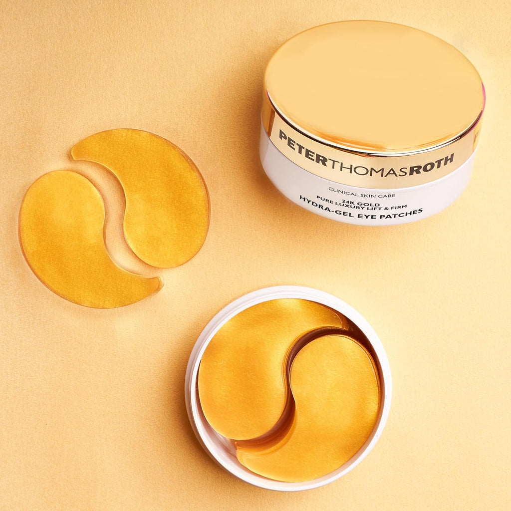 Buy now Peter Thomas Roth | 24K Gold Pure Luxury Lift & Firm Hydra-Gel Eye Patches | Anti-Aging Under-Eye Patches, Help Lift and Firm the Look of the Eye Area at indiglob india