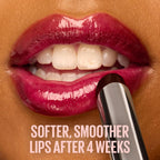 Buy now Maybelline Lifter Glaze Oil Balm with Hyaluronic Acid and Hydrating Oil Blend, Lip Balm with 24HRs of Smooth, Moisturizing Shine, Acai Glaze (Sheer Black Cherry) at indiglob india