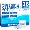 Sudstainables Water Bottle Cleaner Tablets, 36 Count