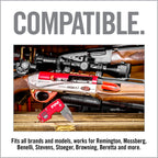 Real Avid FINI Shotgun Tool Choke Wrench with Shotgun Scope Adjuster and Shotgun Keychain, Hunting Gear and Shotgun Accessories for Trap Shooting and Skeet Shooting