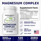 Magnesium L-Threonate Complex, 4 Bioavailable Magnesiums, Patented Magtein™