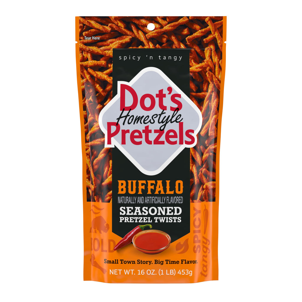 Buy now Dot's Pretzels Original Seasoned Pretzel Twist Snack, 16oz Grocery Sized Bag at indiglob india