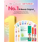 DERMAL 24 Combo Korean Essence Sheet Mask Variety Pack, Collagen & More | 24 individually wrapped essence masks - collagen, hyaluronic, vitamin, snail, aloe, green tea, pearl, charcoal & more