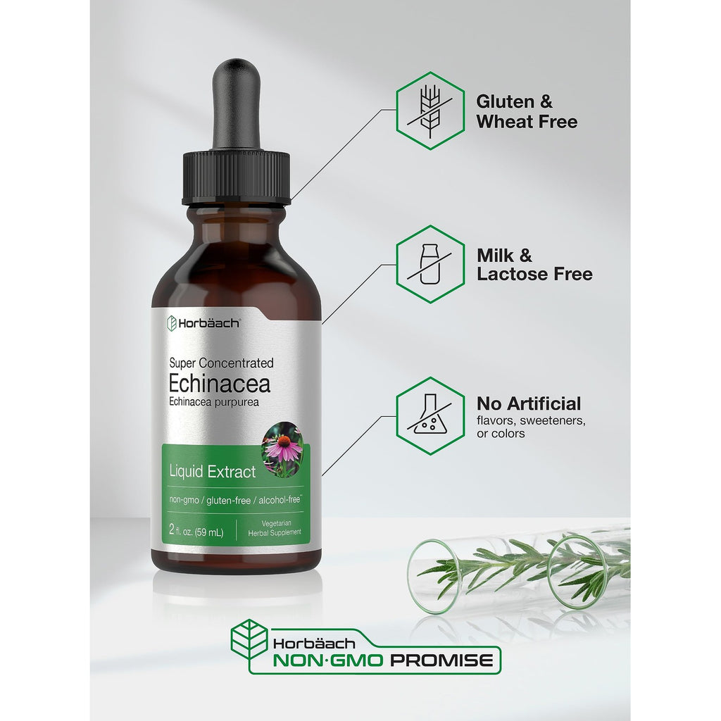 Horbaach Echinacea Drops Herb Tincture | 2 fl oz
