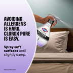 Buy now Clorox PURE Allergen Neutralizer Fabric and Carpet Spray, Nighttime Calm, 26 Fluid Ounces at indiglob india