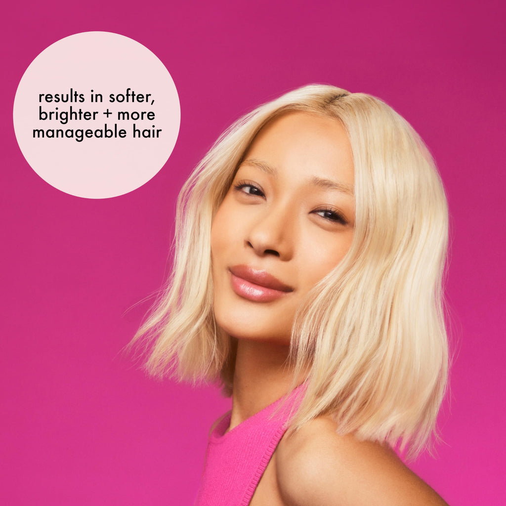 amika bust your brass cool blonde strength repair shampoo