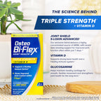 Osteo Bi-Flex Triple Strength Glucosamine Chondroitin Supplement, 120 Ct | With Vitamin D, Improve Joint Function, Support Bone Health, 120 Coated Tablets