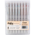 PILOT FriXion Waai Erasable Gel Ink Pens 0.5mm, Assorted Color Inks, 8-Pack