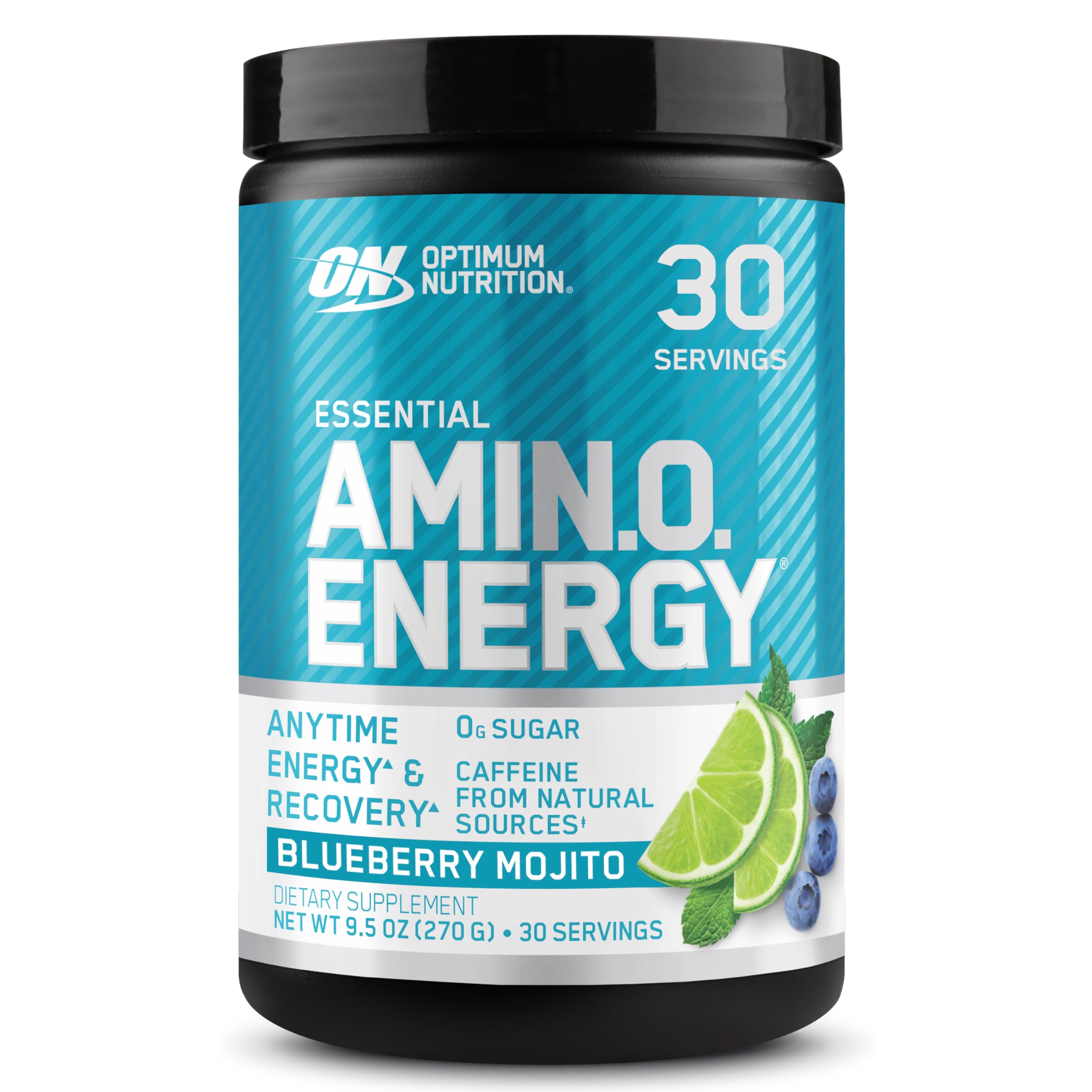 Buy now Optimum Nutrition Amino Energy - Pre Workout with Green Tea, BCAA, Amino Acids, Keto Friendly, Green Coffee Extract, Energy Powder - Blue Raspberry, 30 Servings (Packaging May Vary) Blueberry Mojito 9.5 Ounce (Pack of 1) at indiglob india