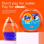 Buy now Tide PODS laundry detergent pacs, 3-in-1 Stain Remover, Odor Fighter, Color Protector, 112 Count, HE compatible, Clean Breeze Scent at indiglob india