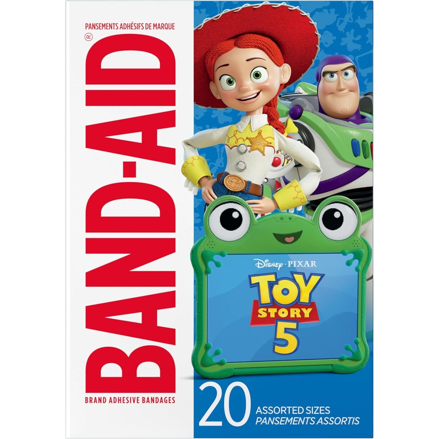 Buy now Band-Aid Brand Adhesive Bandages for Minor Cuts & Scrapes, Wound Care Bandages Featuring Marvel Avengers Characters, Fun Decorative Bandages for Kids & Toddlers, Assorted Sizes, 20 ct 20 Count (Pack of 1) Toy Story at indiglob india