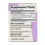 36mg Clinically Backed Soluble Bioactive PACs Cranberry Extract 30ct | 100% concentrated fruit juice formula delivers potent, research-supported compounds to help maintain a healthy urinary system