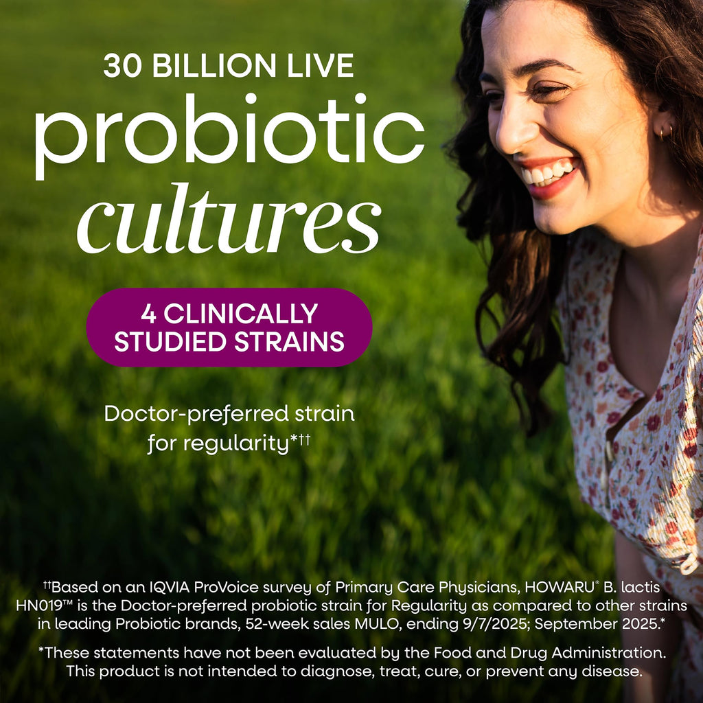 Nature's Way Fortify Women’s Probiotic 30 Billion CFU, 30 ct | Daily Multi-Strain Probiotic for Digestive, Vaginal, and Immune Support*, Once-Daily Capsule, No Refrigeration Required