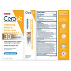 Buy now CeraVe Hydrating Mineral Sunscreen SPF 30 with Sheer Tint, Tinted Mineral Sunscreen with Zinc Oxide & Titanium Dioxide, Blends Seamlessly For Healthy Glow, Deep, 1.7 Oz at indiglob india